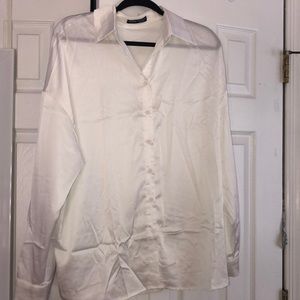 Women’s satin dress shirt